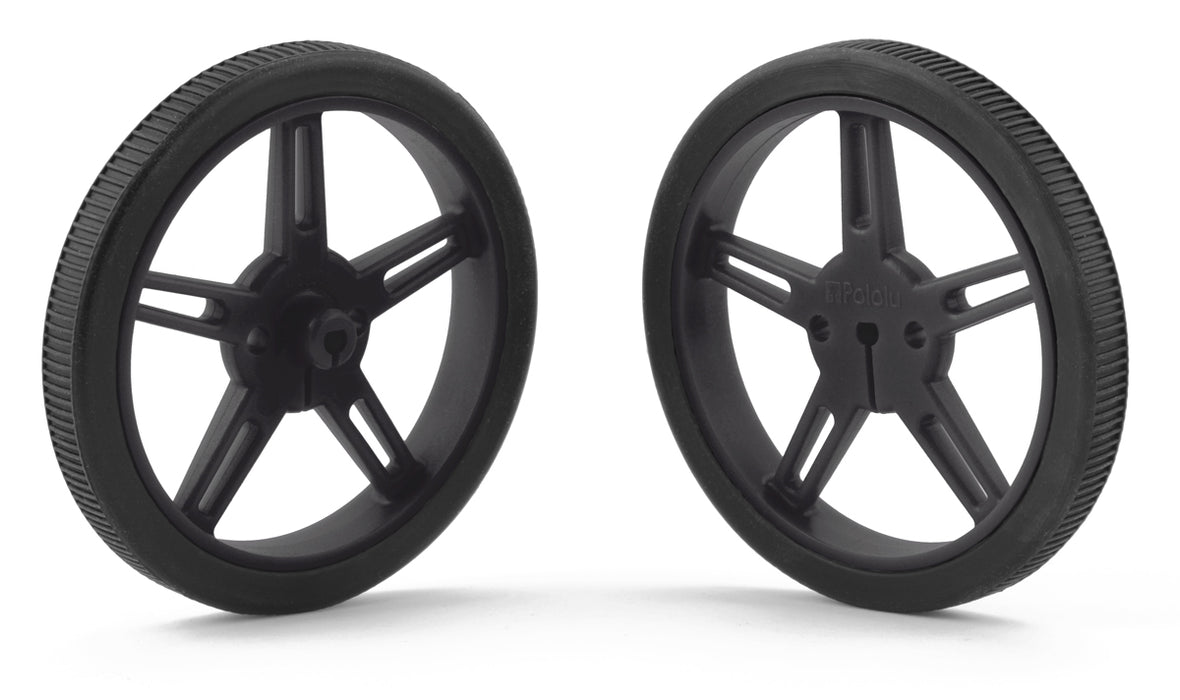 Pololu Wheel 60×8mm Pair - Black