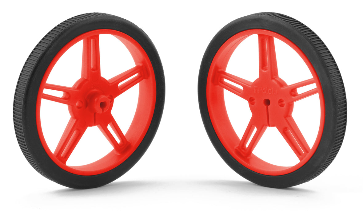 Pololu Wheel 60×8mm Pair - Red