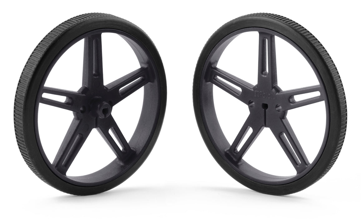 Pololu Wheel 70×8mm Pair - Black