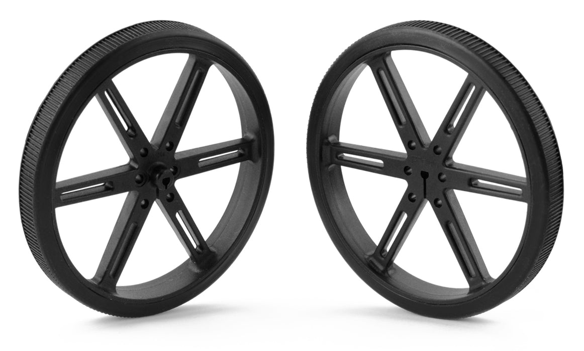 Pololu Wheel 90×10mm Pair - Black