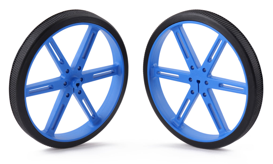 Pololu Wheel 90×10mm Pair - Blue