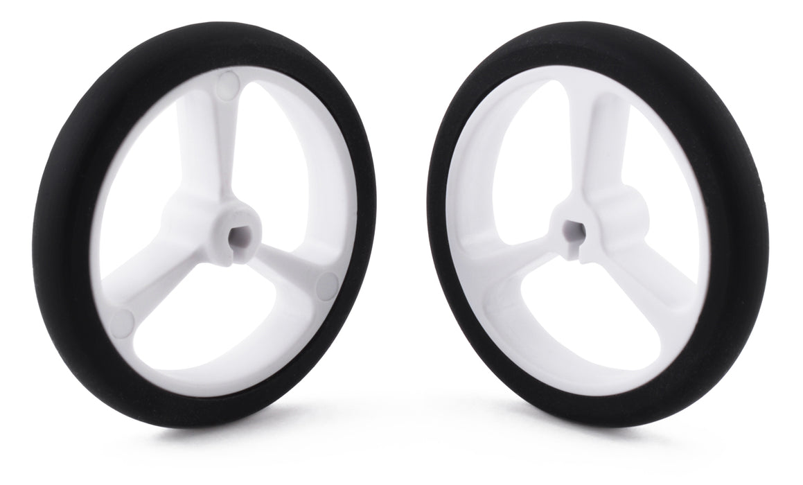 Pololu Wheel 40×7mm Pair - White