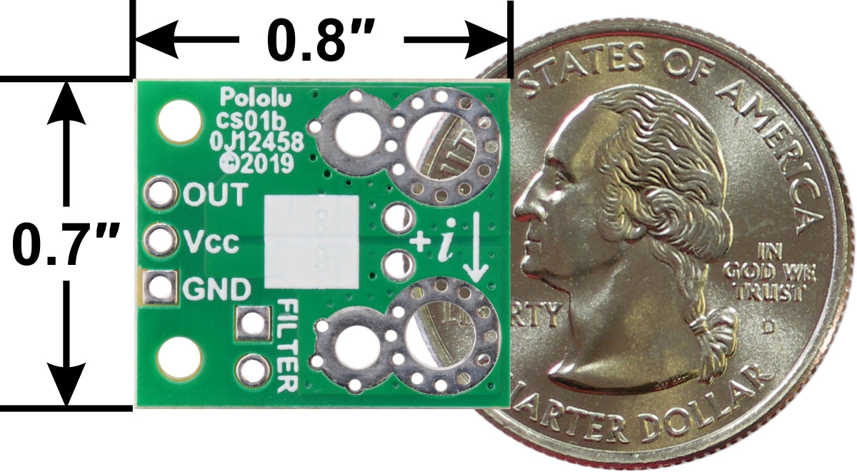 ACHS-7124 Current Sensor Carrier -40A to +40A