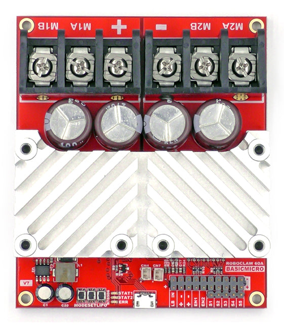 RoboClaw 2x60A Motor Controller (V7)