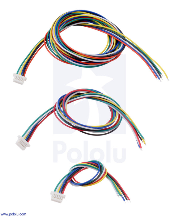 6-Pin Single-Ended Female JST SH-Style Cable 12cm