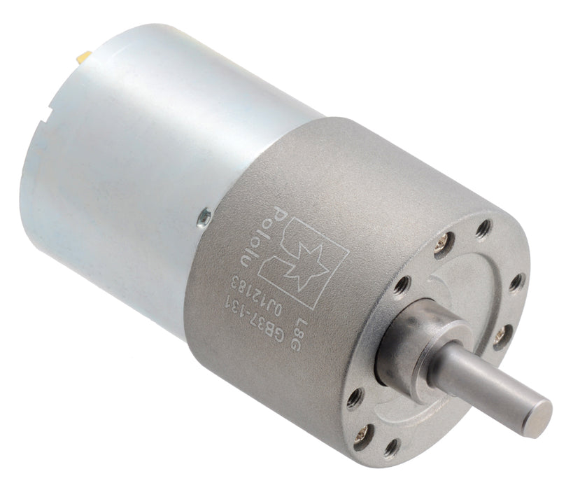 131:1 Metal Gearmotor 37Dx57L mm 24V (Helical Pinion)