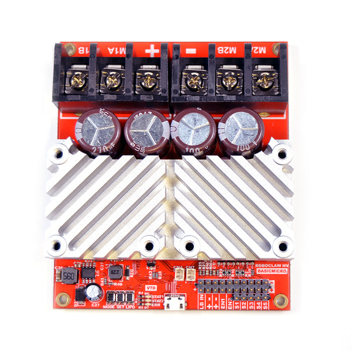 RoboClaw 2x60AHV, 60VDC Motor Controller (V7C)