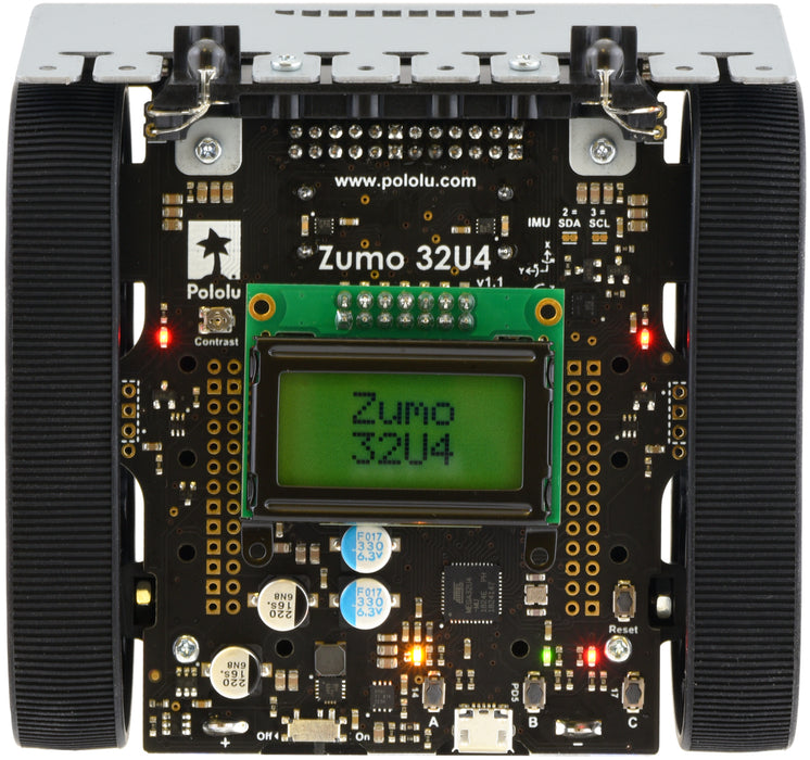 Zumo 32U4 Robot (Assembled with 50:1 HP Motors)