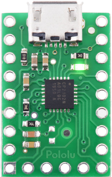 CP2102N USB-to-Serial Adapter Carrier