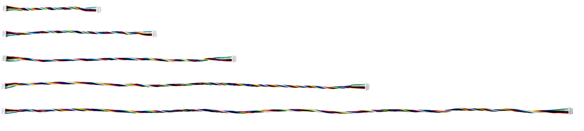 6-Pin Female-Female JST SH-Style Cable 63cm
