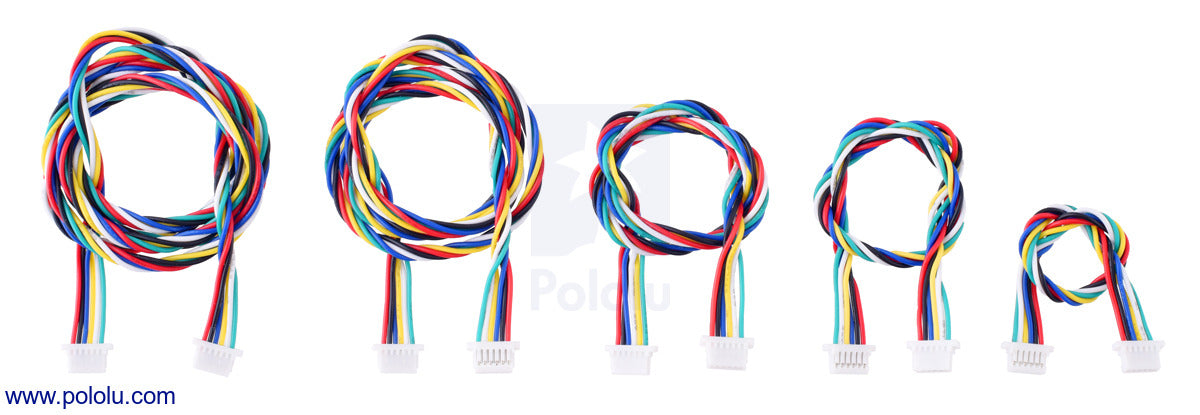6-Pin Female-Female JST SH-Style Cable 16cm