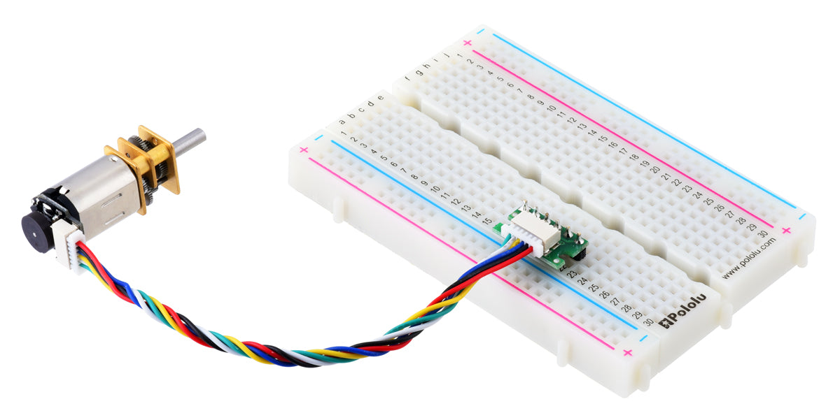 Breakout for JST SH-Style Connector, 6-Pin Male Top-Entry (Individually Packaged)