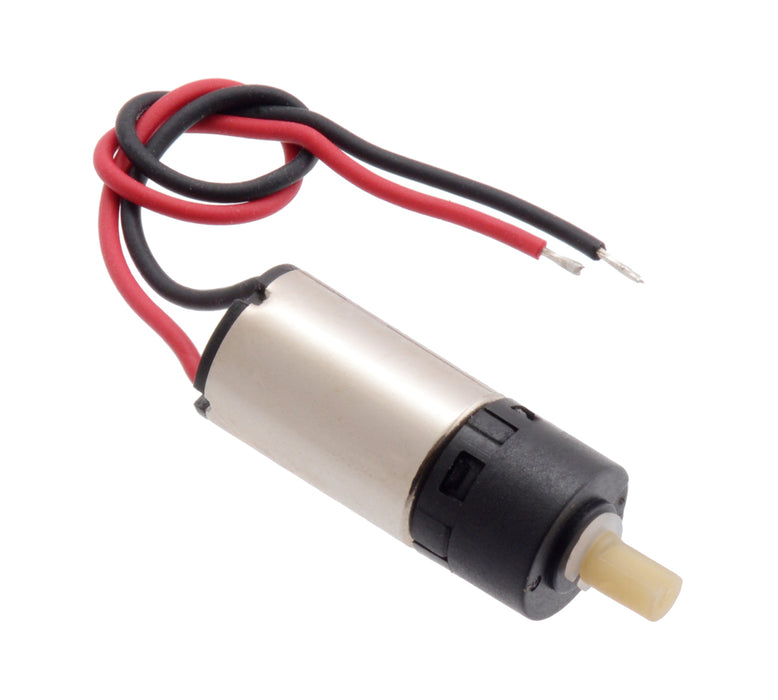 5.1:1 Sub-Micro Plastic Planetary Gearmotor 6Dx14L mm