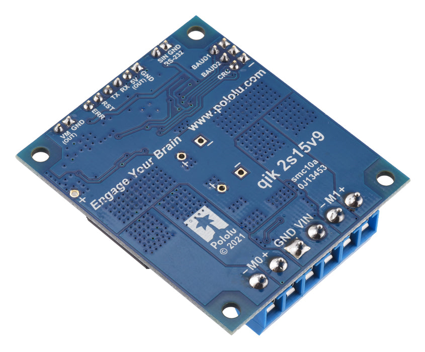 Pololu Qik 2s15v9 Dual Serial Motor Controller