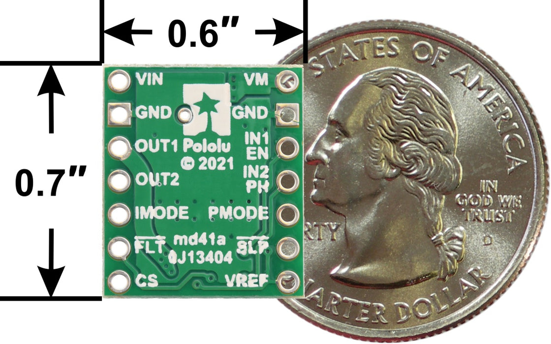 DRV8876 Single Brushed DC Motor Driver Carrier