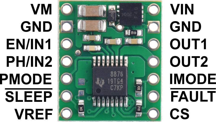 DRV8876 Single Brushed DC Motor Driver Carrier