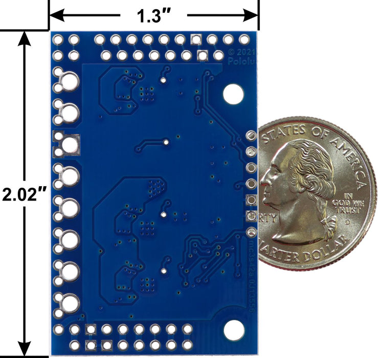 Motoron M3S256 Triple Motor Controller Shield for Arduino (No Connectors)