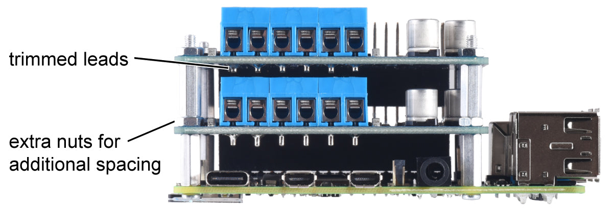 Motoron M2H18v18 Dual High-Power Motor Controller for Raspberry Pi (No Connectors or Standoffs)