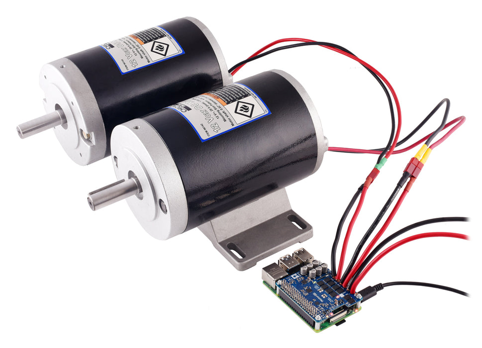 Motoron M2H18v18 Dual High-Power Motor Controller for Raspberry Pi (Connectors Soldered)