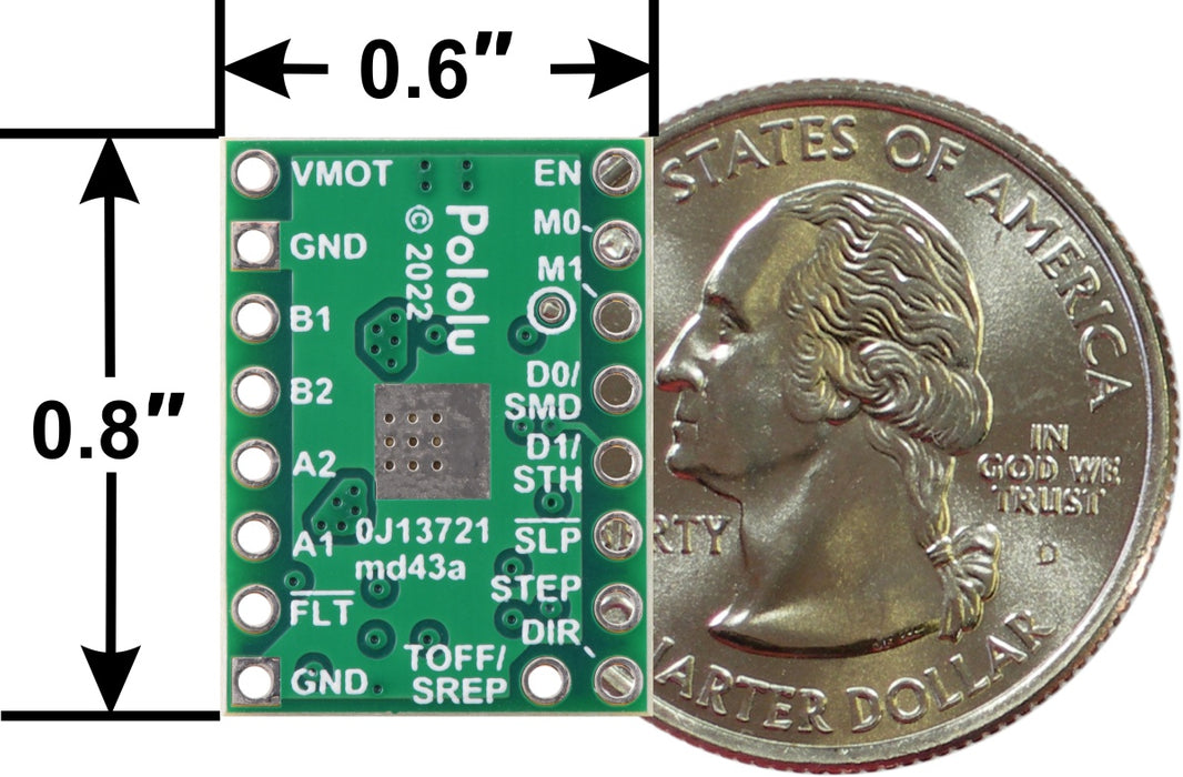 DRV8434 Stepper Motor Driver Carrier