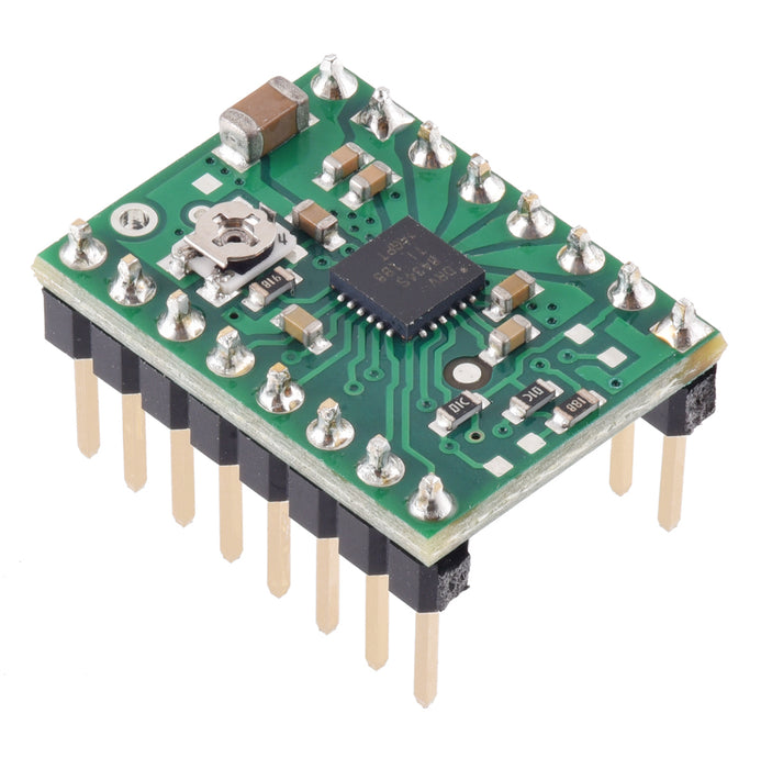 DRV8434S SPI Stepper Motor Driver Carrier, Potentiometer for Max. Current Limit (Header Pins Soldered)