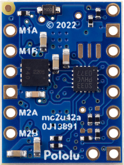 Motoron M2T256 Dual I²C Motor Controller