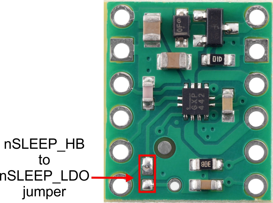 MP6550 Single Brushed DC Motor Driver Carrier