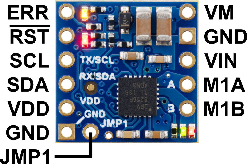 Motoron M1T256 Single I²C Motor Controller