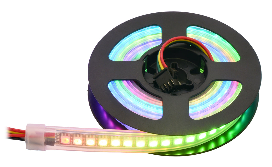 Addressable High-Density RGB 144-LED Strip, 5V, 1m (SK9822)