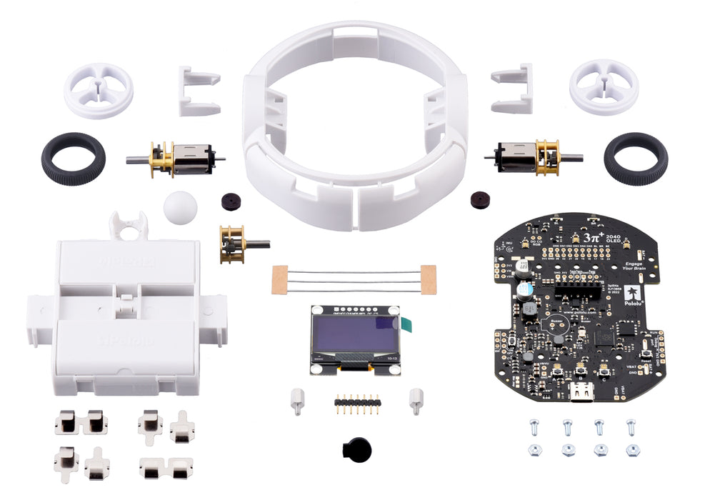 3pi+ 2040 Robot Kit with 15:1 HPCB Motors (Hyper Edition Kit)