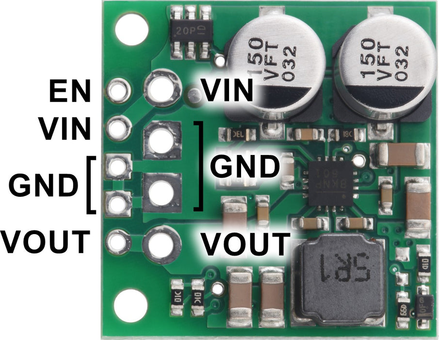 9V, 2.5A Step-Up/Step-Down Voltage Regulator S13V25F9