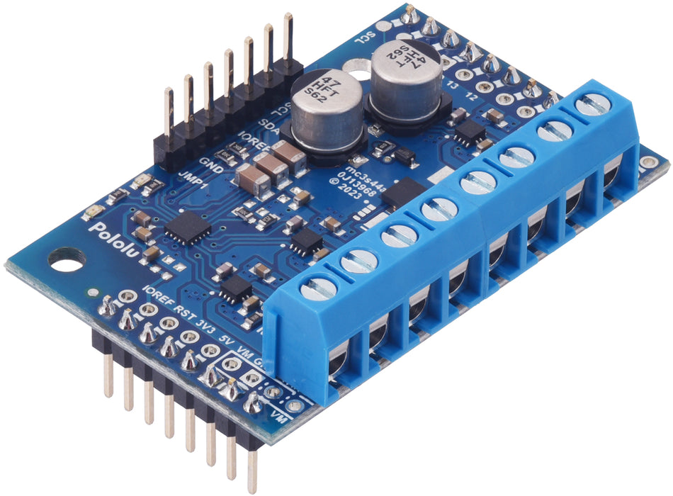 Motoron M3S550 Triple Motor Controller Shield for Arduino (No Connectors)