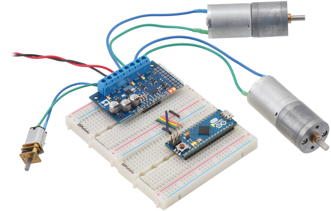 Motoron M3H550 Triple Motor Controller for Raspberry Pi (No Connectors or Standoffs)