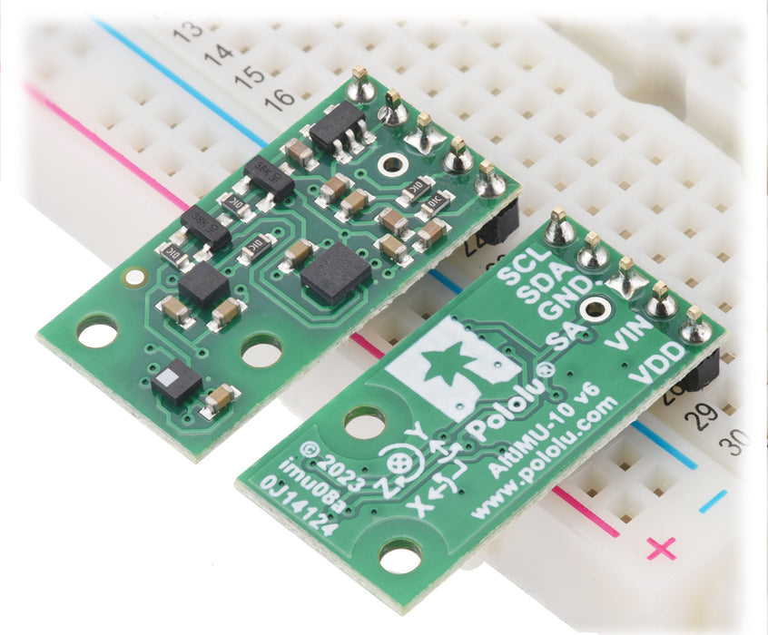 AltIMU-10 v6 Gyro, Accelerometer, Compass, and Altimeter (LSM6DSO, LIS3MDL, and LPS22DF Carrier)