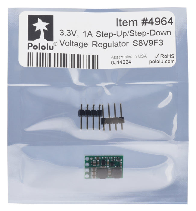 3.3V Step-Up/Step-Down Voltage Regulator S8V9F3