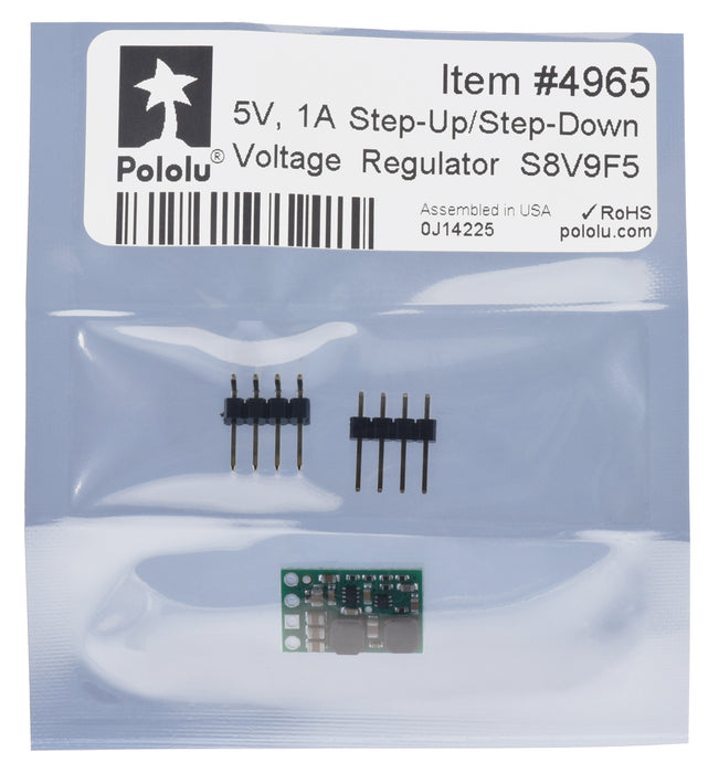 5V Step-Up/Step-Down Voltage Regulator S8V9F5