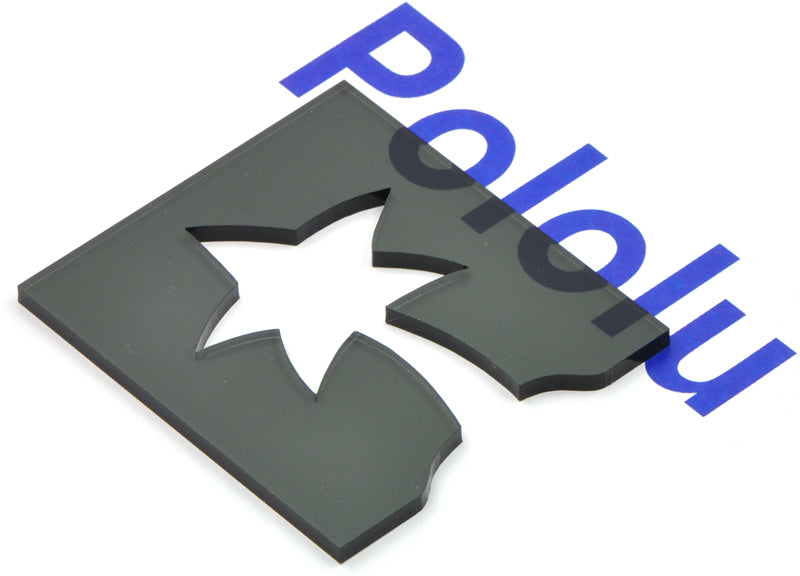 Pololu RP5/Rover 5 Expansion Plate RRC07A (Narrow) Solid Black