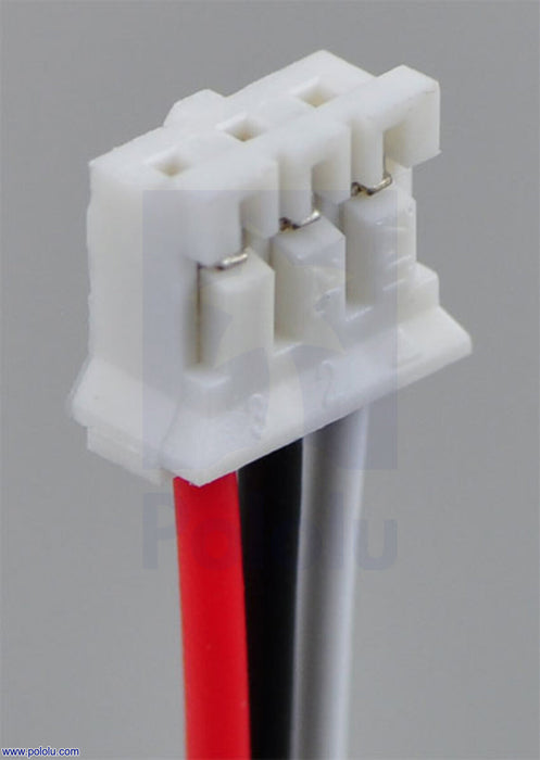 3-Pin Female JST PH-Style Cable (30 cm) with Female Pins for 0.1" Housings