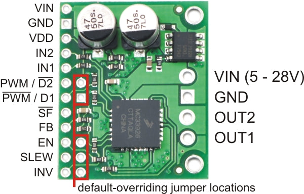 MC33926 Motor Driver Carrier