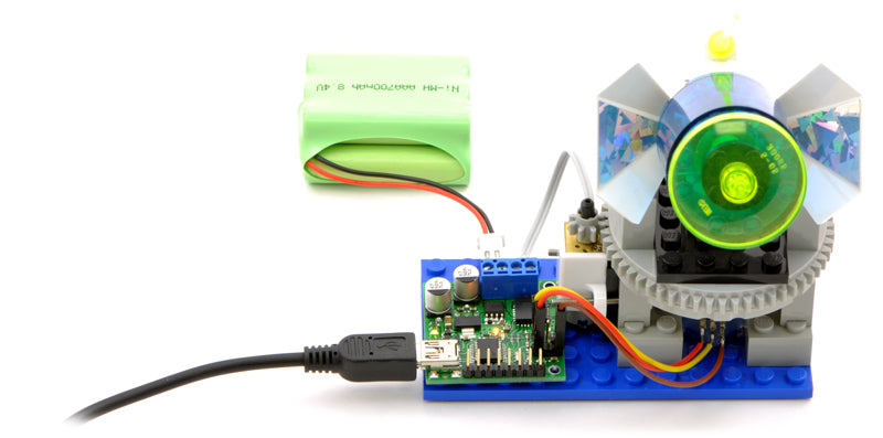 Jrk 21v3 USB Motor Controller with Feedback (Connectors Soldered)