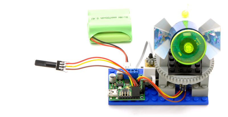 Jrk 21v3 USB Motor Controller with Feedback (Connectors Soldered)