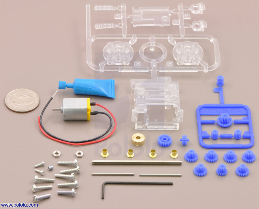 Tamiya 70190 Mini Motor Multi-Ratio Gearbox (12-Speed) Kit