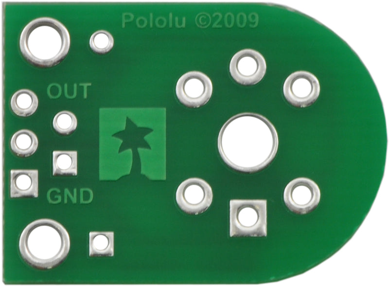 Pololu Carrier for MQ Gas Sensors (Bare PCB Only)