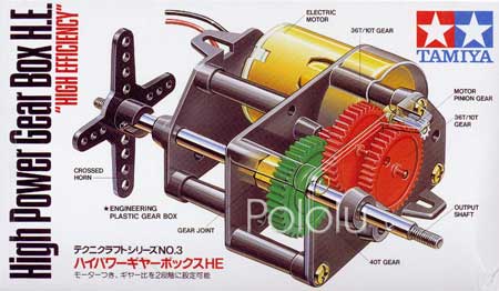 Tamiya 72003 High-Power Gearbox Kit