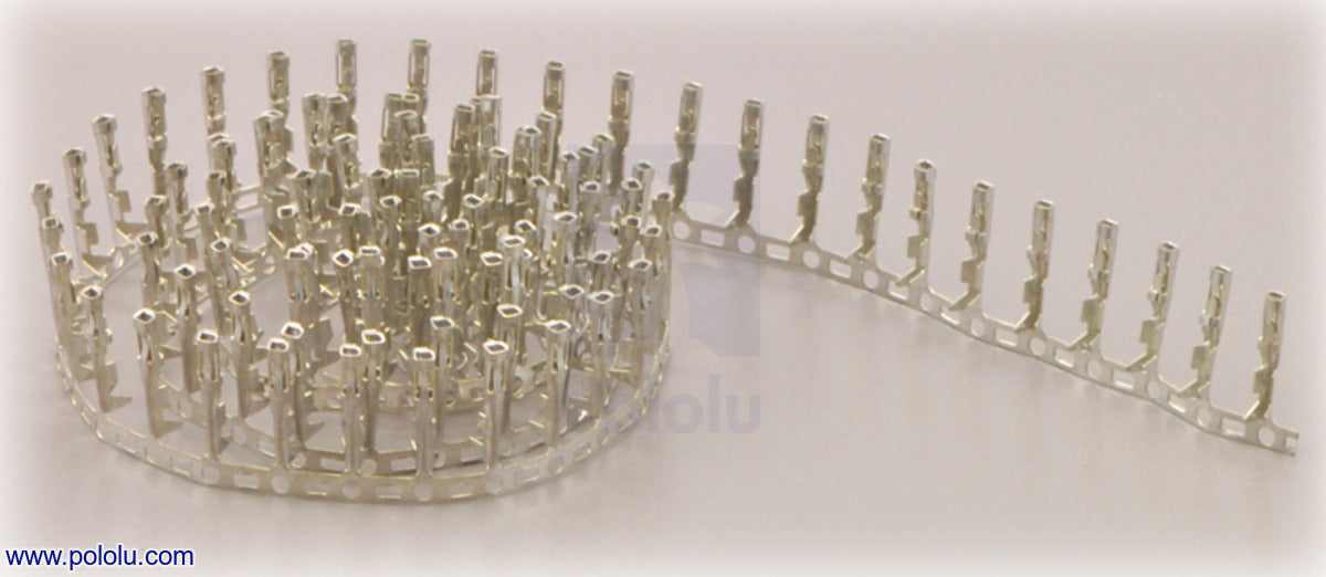 Female Crimp Pins for 0.1" Housings 100-Pack