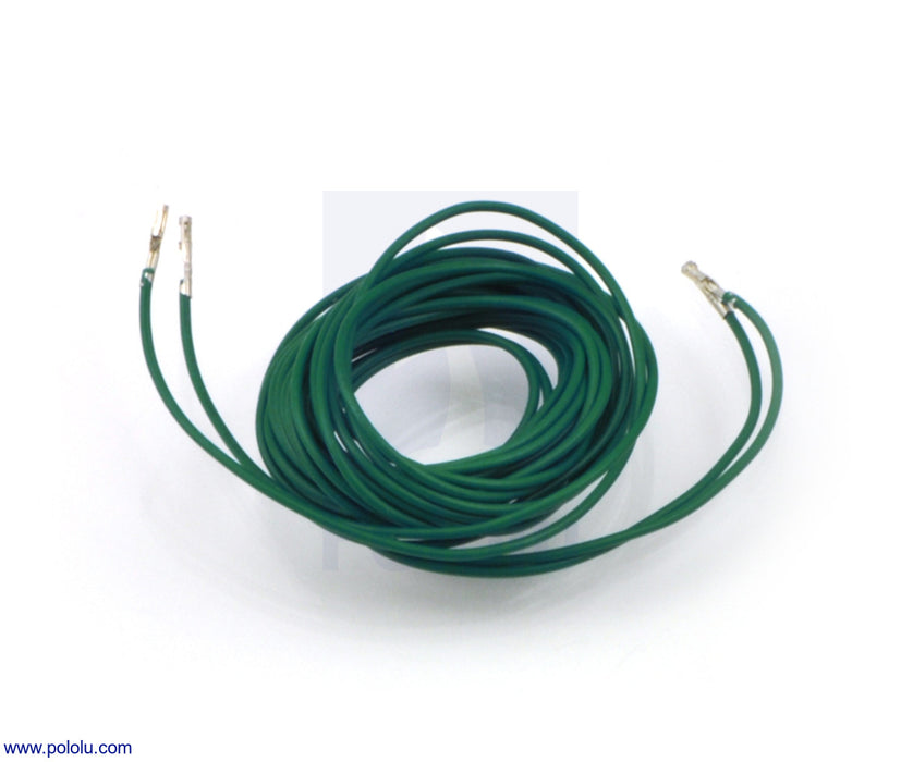 Wires with Pre-Crimped Terminals 2-Pack F-F 60" Green