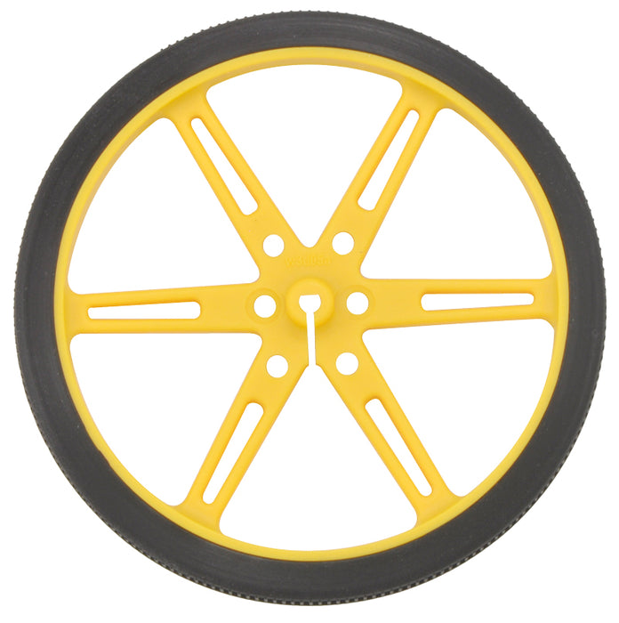 Pololu Wheel 80×10mm Pair - Yellow