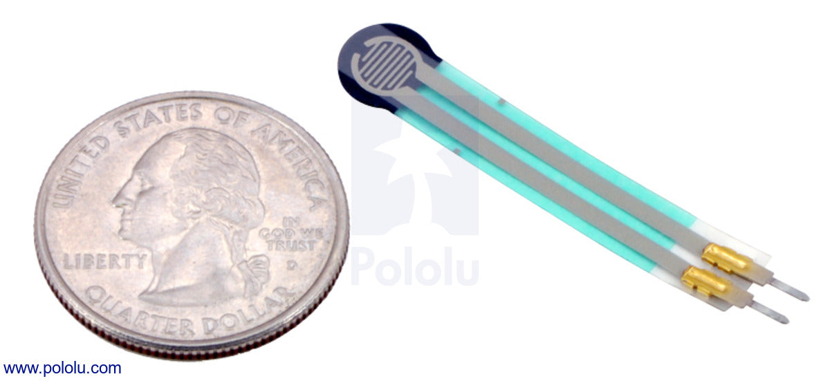 Force-Sensing Resistor: 0.2″-Diameter Circle