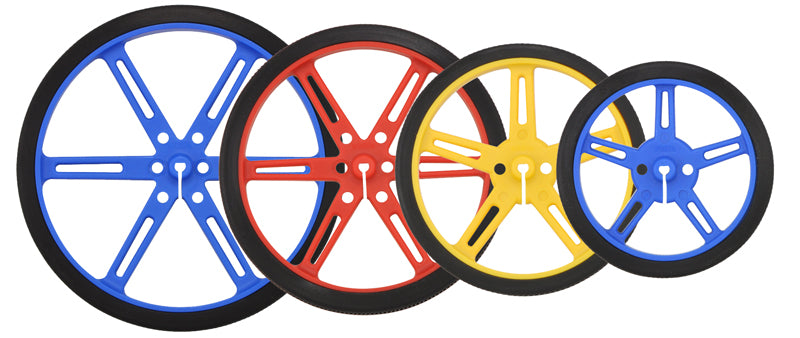 Pololu Wheel 80×10mm Pair - Yellow