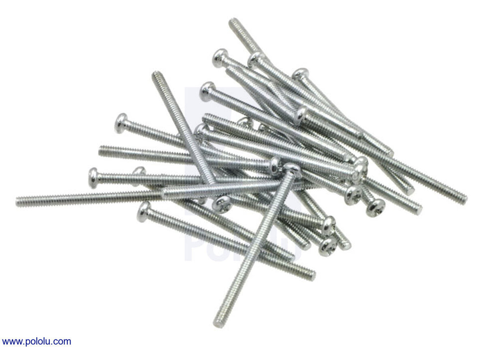 Machine Screw: #2-56, 1 1/4″ Length, Phillips (25-pack)